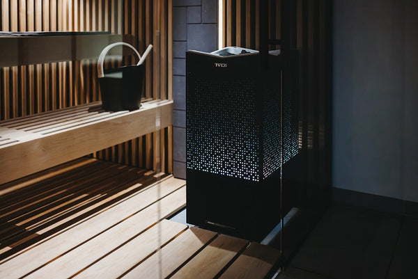 Tylo Crown Elite 8 Sauna Heater Black with Elite Control Panel